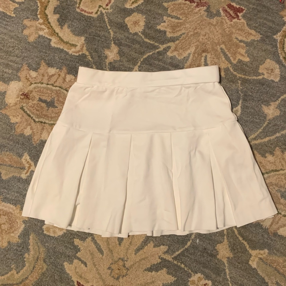 Preppy pleated skirt